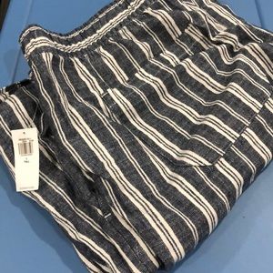 Old navy new with tags Linen striped pants